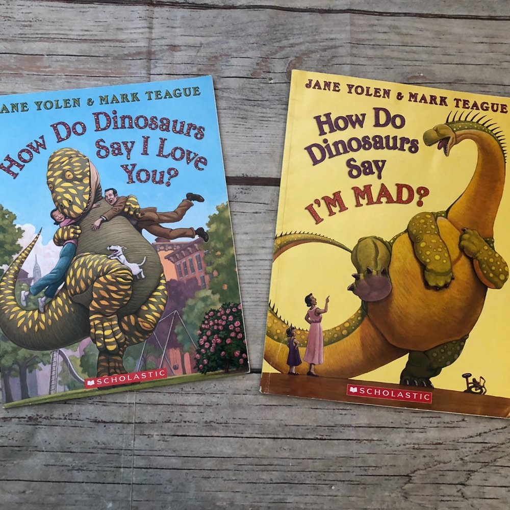 How Do Dinosaurs, Children's Paperback Set of 2